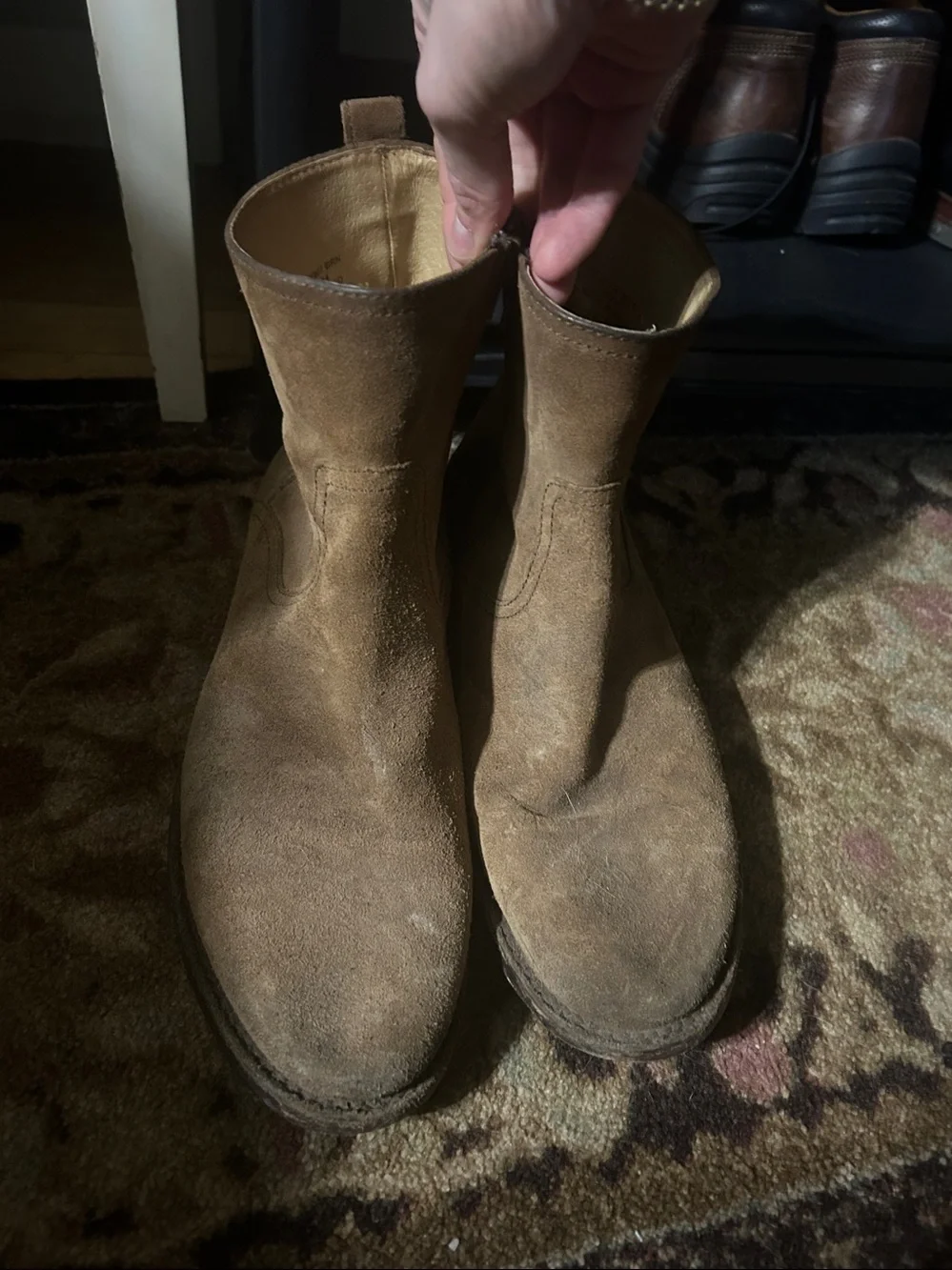 Men’s Frye Chelsea Boots Zip